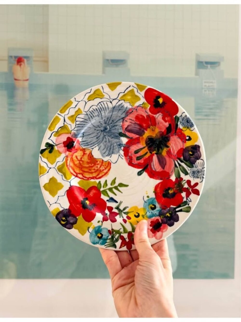 Anthropologie Sissinghurst Castle 8" Salad Plates (Set of 2)
